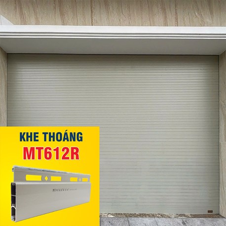 CỬA CUỐN NHÔM KHE THOÁNG MITADOOR MT612R