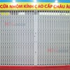 CỬA KÉO THÉP SƠN TĨNH ĐIỆN  - CN ĐỨC